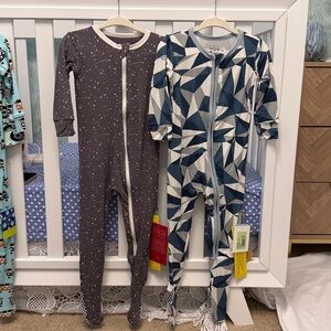 Kickee Pants Footies Set of 2